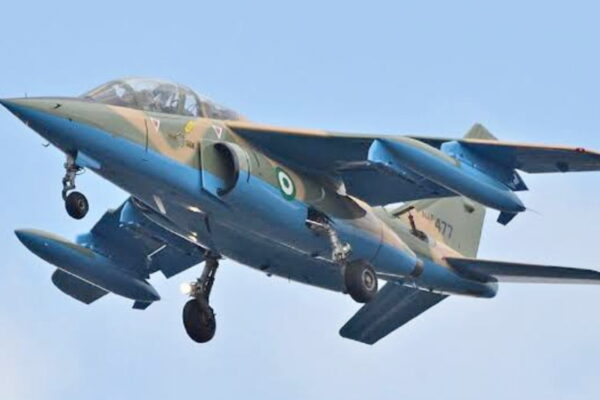 NAF Airstrikes in Borno Destroy Insurgent Stronghold, Kill Scores of Terrorists